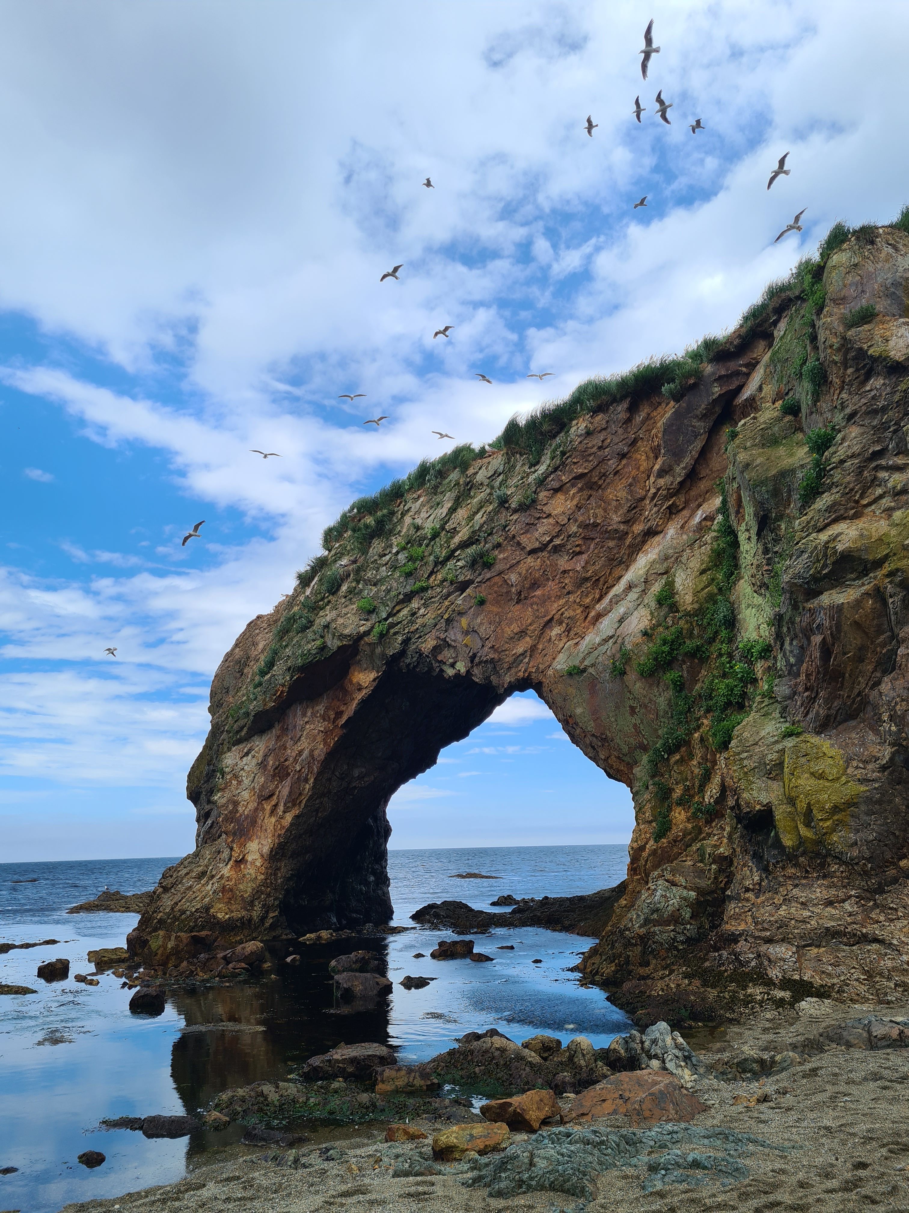 Поездка на мыс Птичий, Великан, Бирюзовые озера