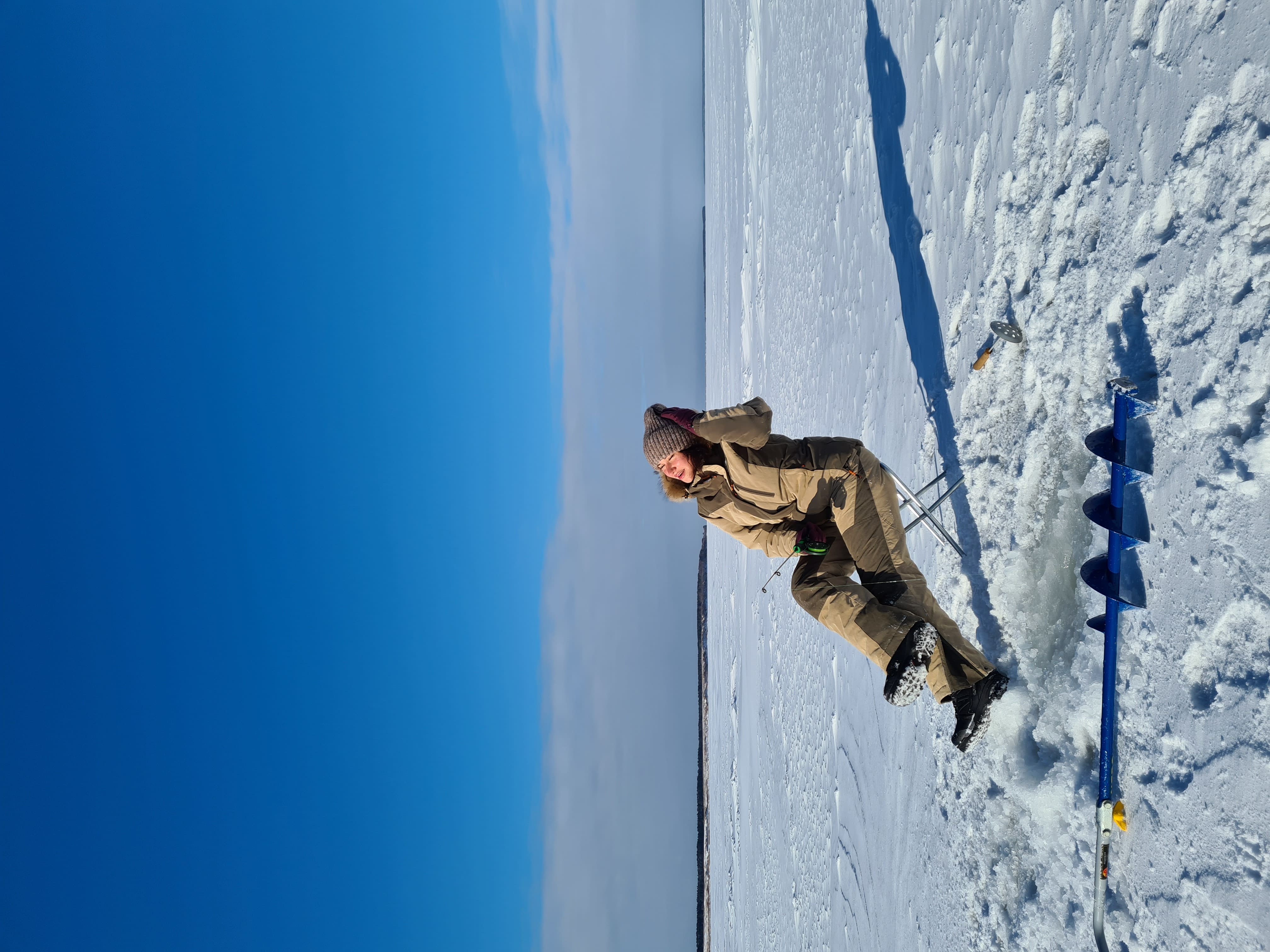 Зимняя рыбалка на льду | Навага, корюшка