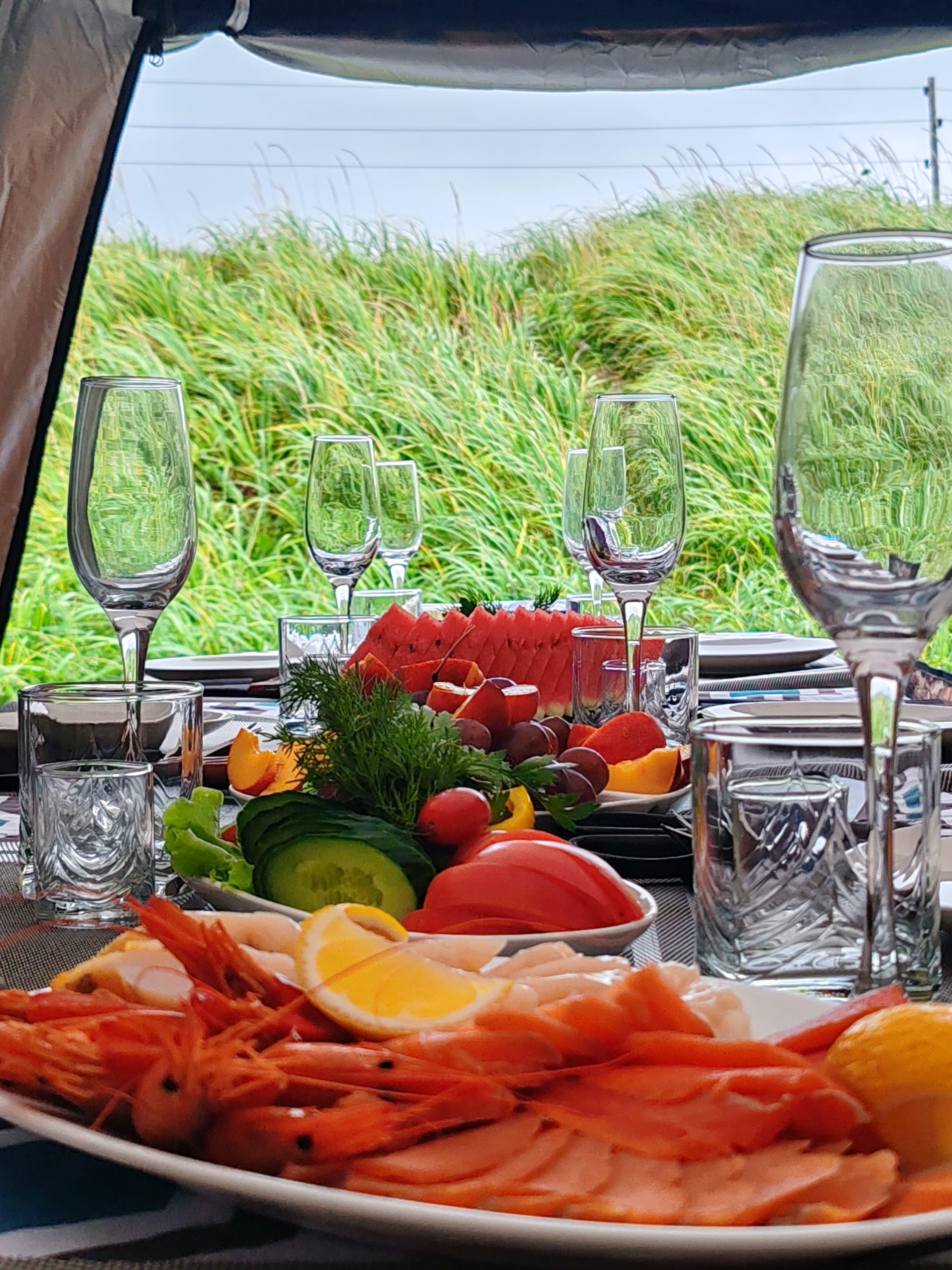 Кейтеринг | Выездной ресторан на природу на о. Сахалин