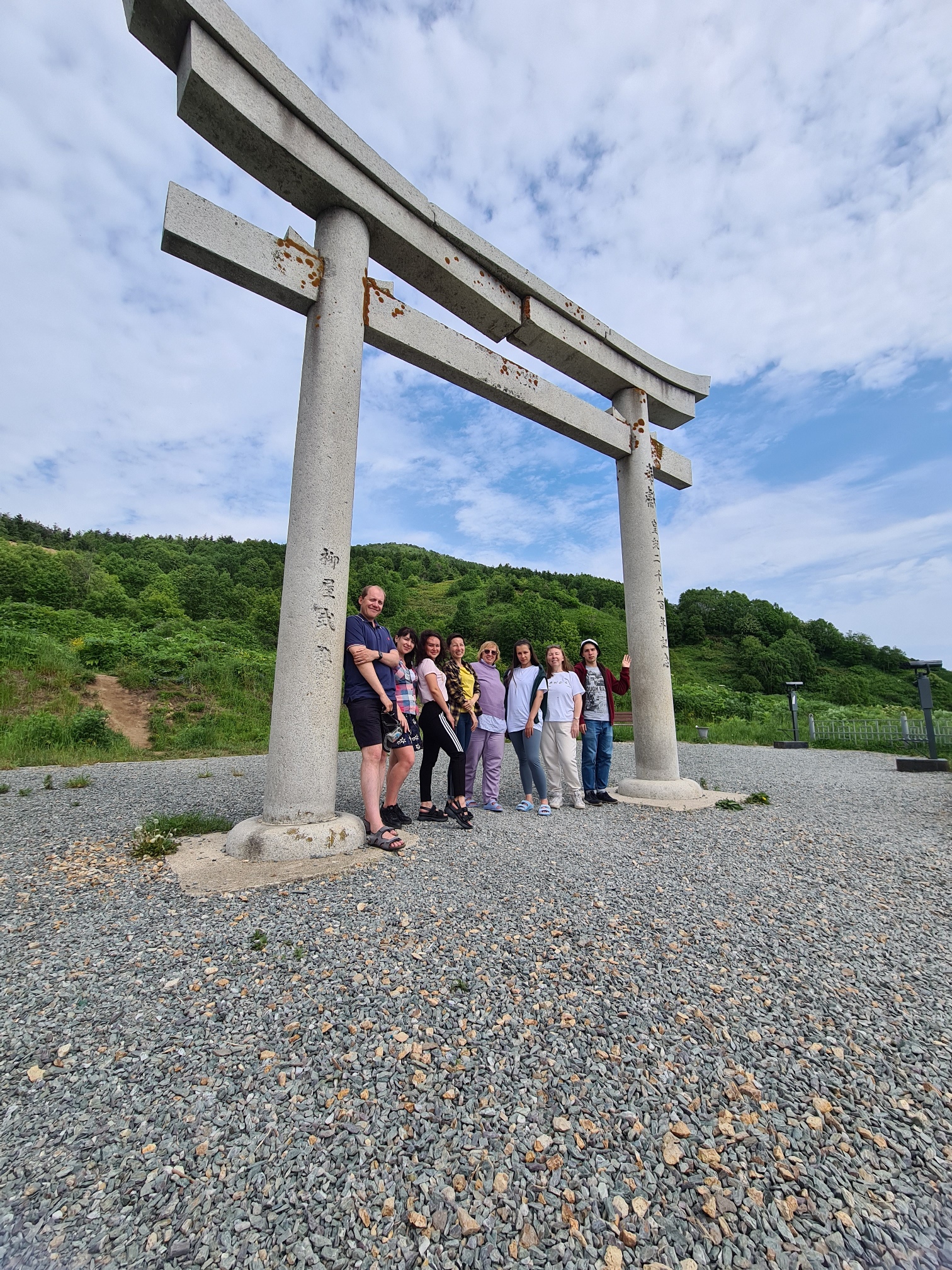 Японские ворота Тории